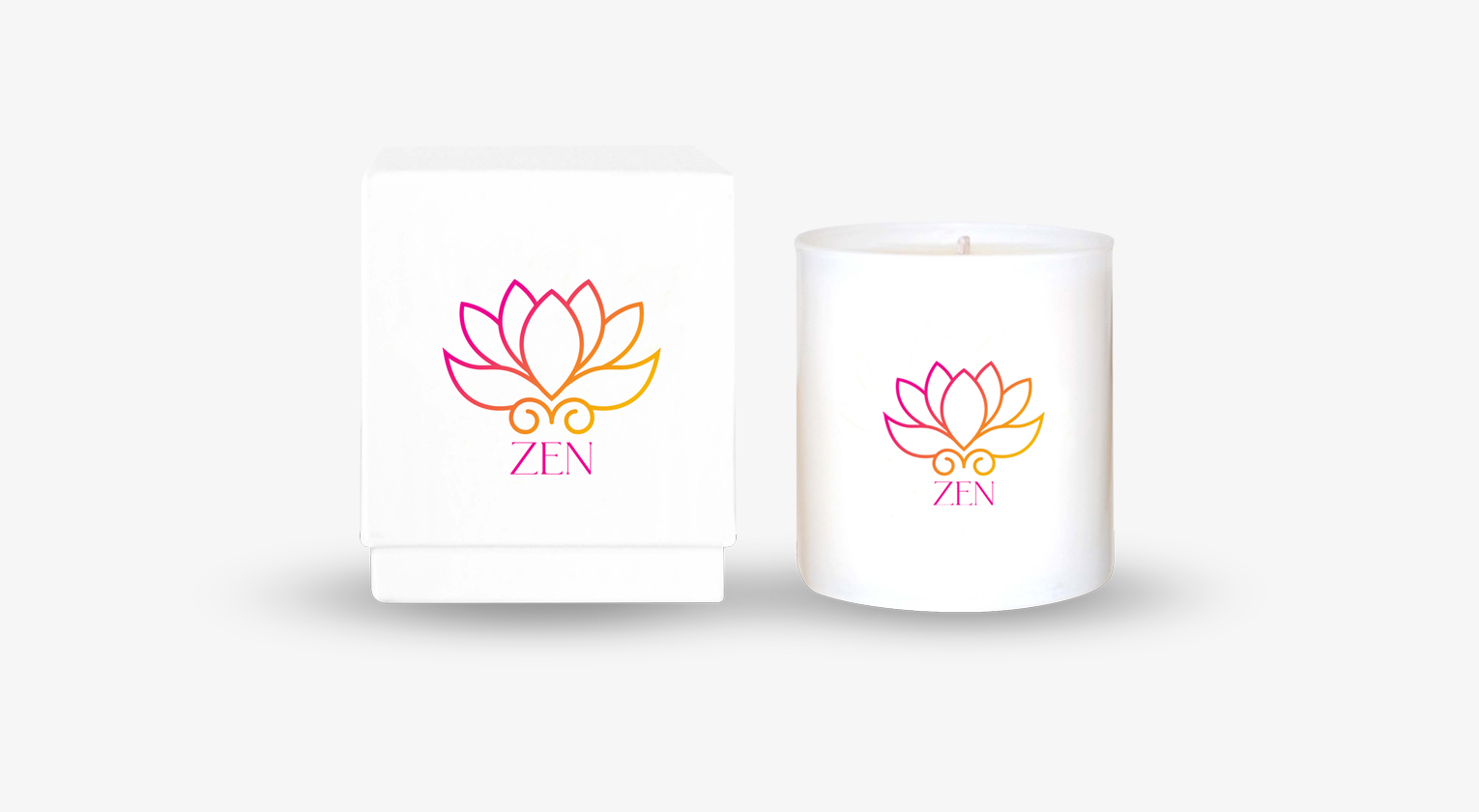 Zen Meditation Candle